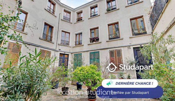 Logement étudiant Studio &agrave; Saint Cloud (92210)
