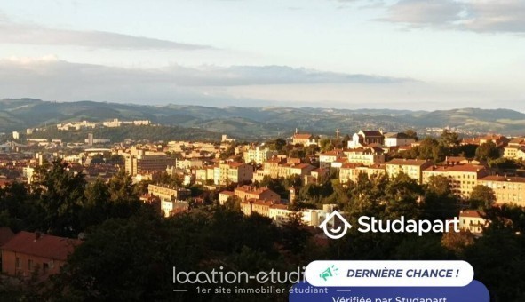 Logement étudiant Studio &agrave; Saint Étienne (42100)