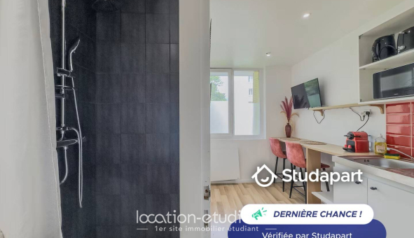 Logement étudiant Studio &agrave; Saint Martin d'Hères (38400)