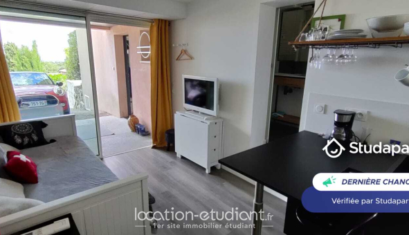 Logement étudiant Studio &agrave; Villeneuve Loubet (06270)
