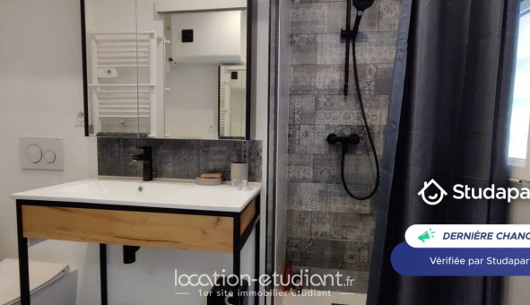 Logement étudiant Studio &agrave; Villeneuve Loubet (06270)