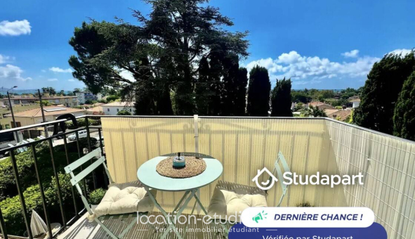 Logement étudiant Studio &agrave; Villeneuve Loubet (06270)