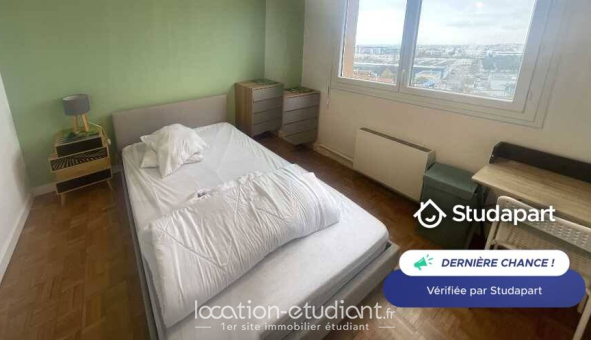 Logement étudiant Studio &agrave; Villeurbanne (69100)
