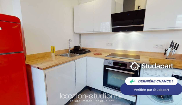 Logement étudiant Studio &agrave; Villeurbanne (69100)