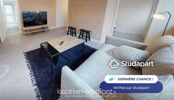Logement étudiant Studio &agrave; Villeurbanne (69100)