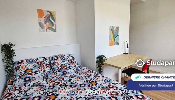 Logement étudiant Studio &agrave; Villeurbanne (69100)