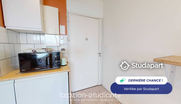 Logement étudiant Studio &agrave; Villeurbanne (69100)