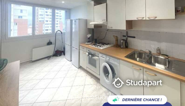 Logement étudiant Studio &agrave; Villeurbanne (69100)