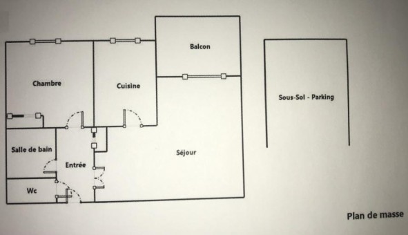 Logement tudiant T2 à Achres (78260)