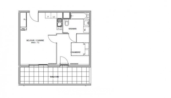 Logement tudiant T2 à Agde (34300)