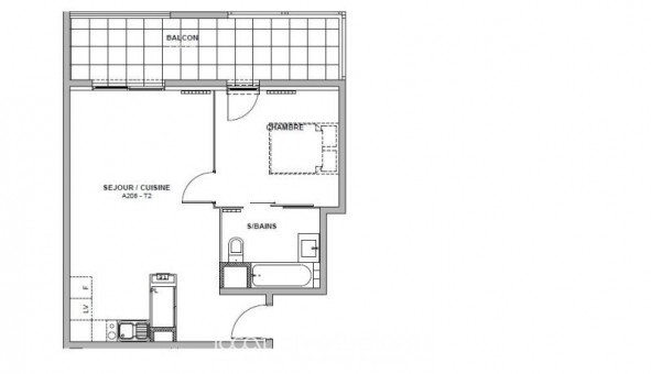 Logement �tudiant T2 &agrave; Agde (34300)