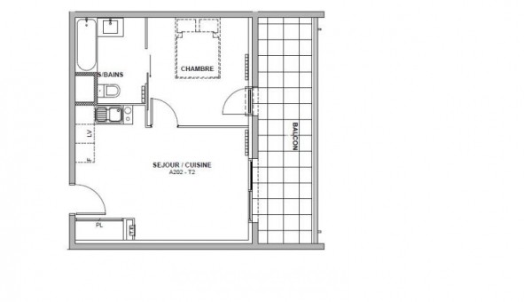 Logement �tudiant T2 &agrave; Agde (34300)