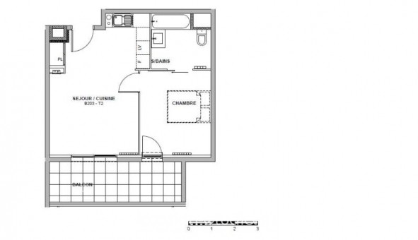 Logement �tudiant T2 &agrave; Agde (34300)