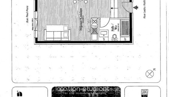 Logement �tudiant T2 &agrave; Agen (47000)