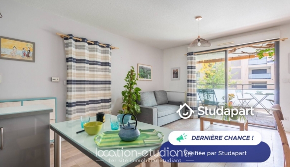 Logement étudiant T2 &agrave; Aix en Provence (13100)