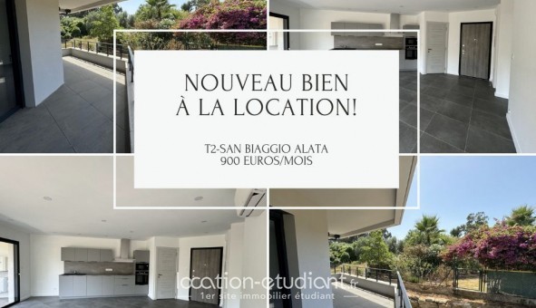 Logement �tudiant T2 &agrave; Ajaccio (20000)