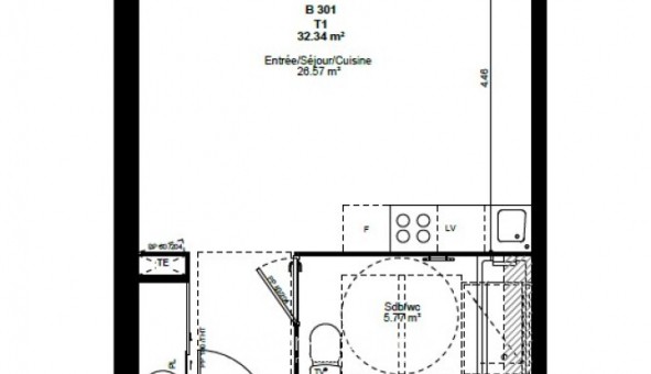 Logement tudiant T2 à Albertville (73200)