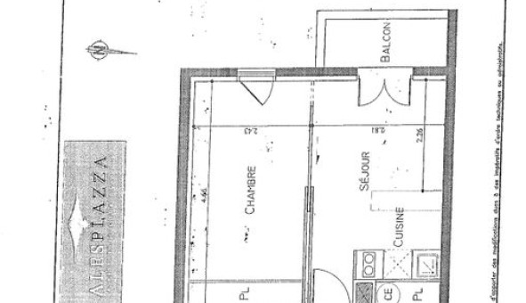 Logement �tudiant T2 &agrave; Al�s (30100)