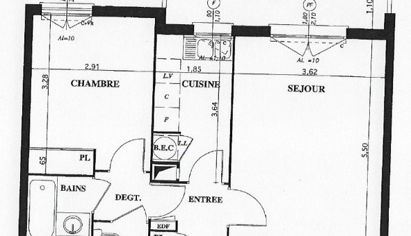 Logement tudiant T2 à Alfortville (94140)