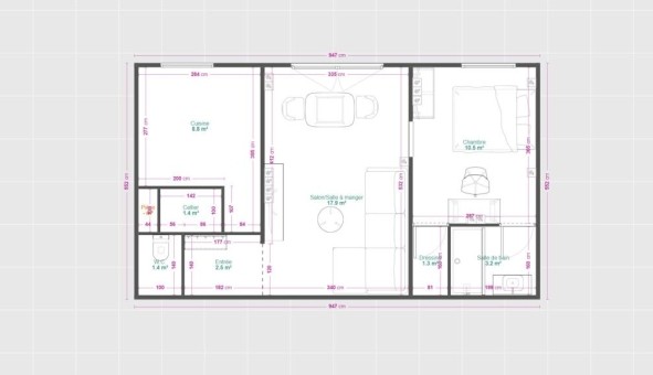 Logement tudiant T2 à Alfortville (94140)