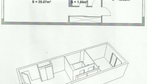 Logement tudiant Location T2 Vide Allonne (60000)