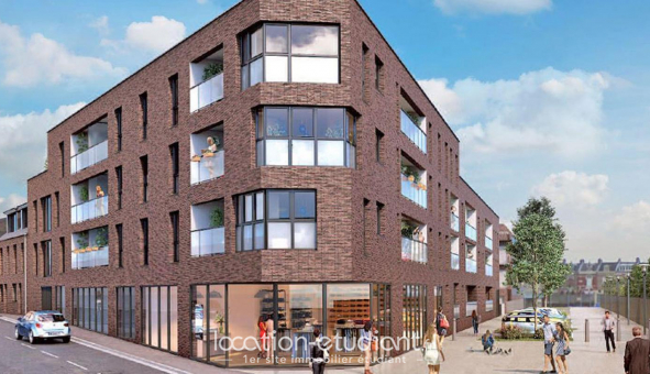 Logement étudiant Location T2 Vide Amiens (80090)