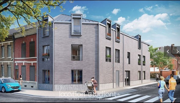 Logement �tudiant T2 &agrave; Amiens (80090)