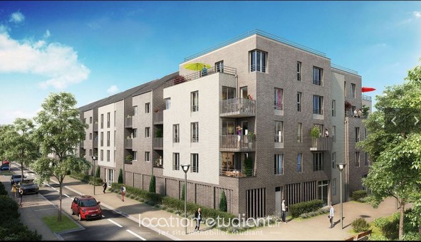 Logement �tudiant T2 &agrave; Amiens (80090)