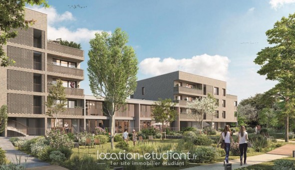 Logement �tudiant T2 &agrave; Amiens (80090)