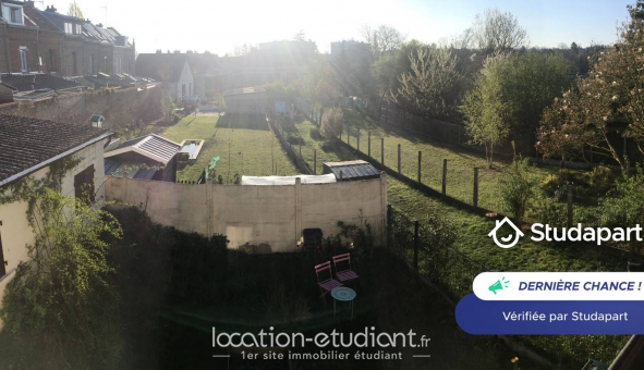 Logement �tudiant T2 &agrave; Amiens (80090)