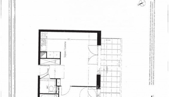 Logement tudiant T2 à Angers (49000)