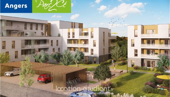 Logement �tudiant T2 &agrave; Angers (49000)