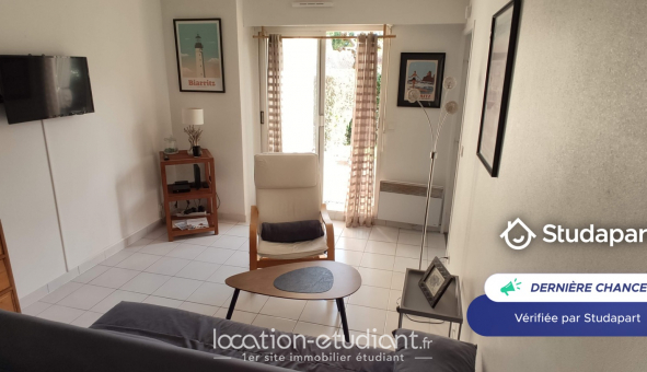 Logement �tudiant T2 &agrave; Anglet (64600)