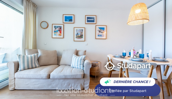 Logement tudiant T2 à Antibes (06160)