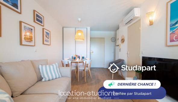 Logement tudiant T2 à Antibes (06160)