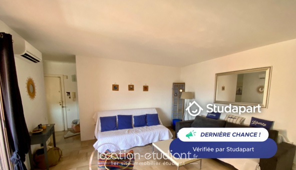 Logement tudiant Location T2 Meublé Antibes (06160)