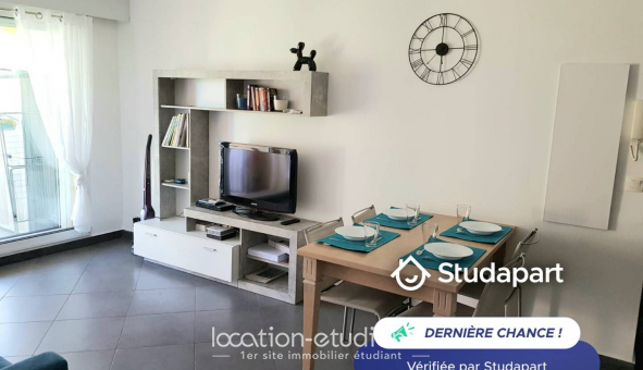 Logement tudiant T2 à Antibes (06160)