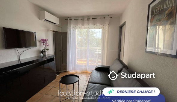 Logement étudiant Location T2 Meublé Antibes (06160)