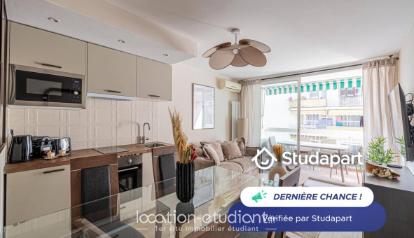 Logement tudiant T2 à Antibes (06160)
