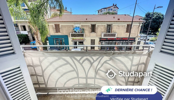 Logement tudiant T2 à Antibes (06160)