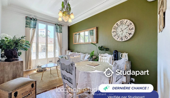 Logement tudiant T2 à Antibes (06160)