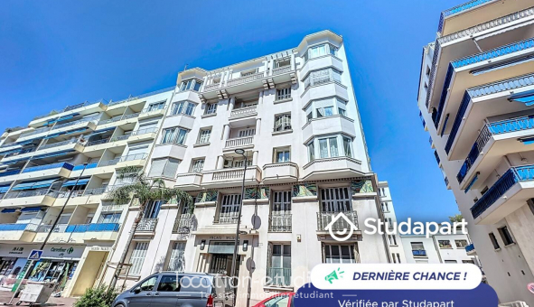 Logement tudiant T2 à Antibes (06160)