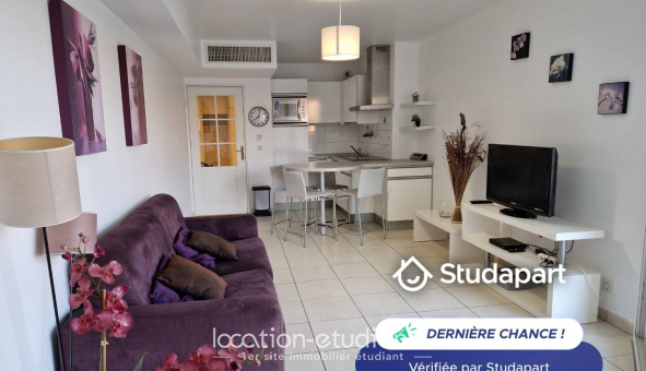 Logement tudiant Location T2 Meublé Antibes (06160)