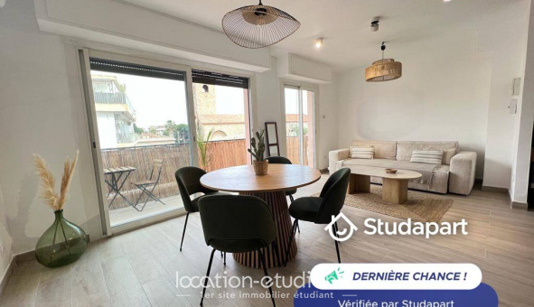 Logement tudiant T2 à Antibes (06160)