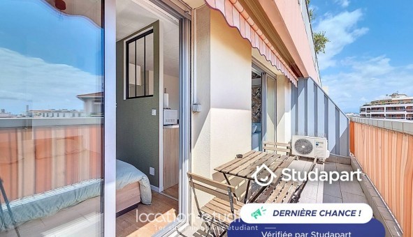 Logement tudiant T2 à Antibes (06160)