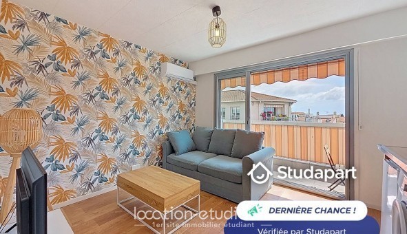 Logement tudiant T2 à Antibes (06160)