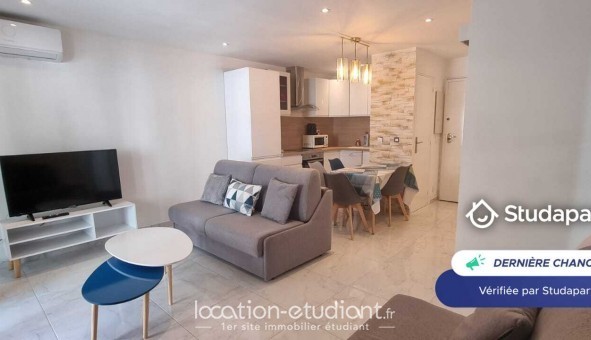 Logement tudiant T2 à Antibes (06160)