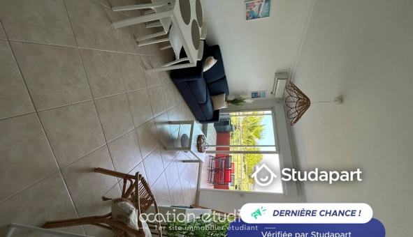 Logement tudiant T2 à Antibes (06160)