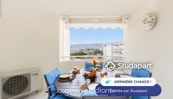 Logement tudiant T2 à Antibes (06160)