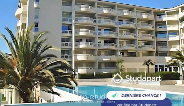 Logement tudiant T2 à Antibes (06160)
